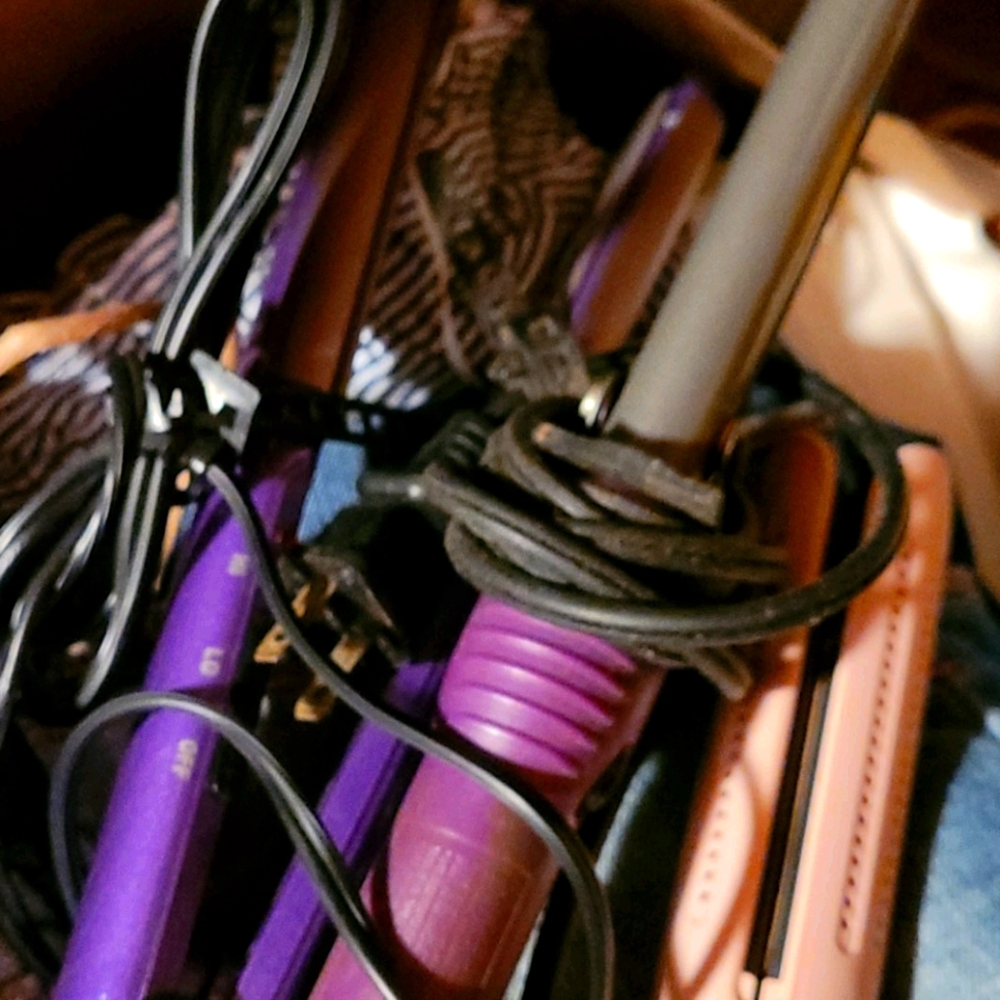 Conair flat iron and curling iron
